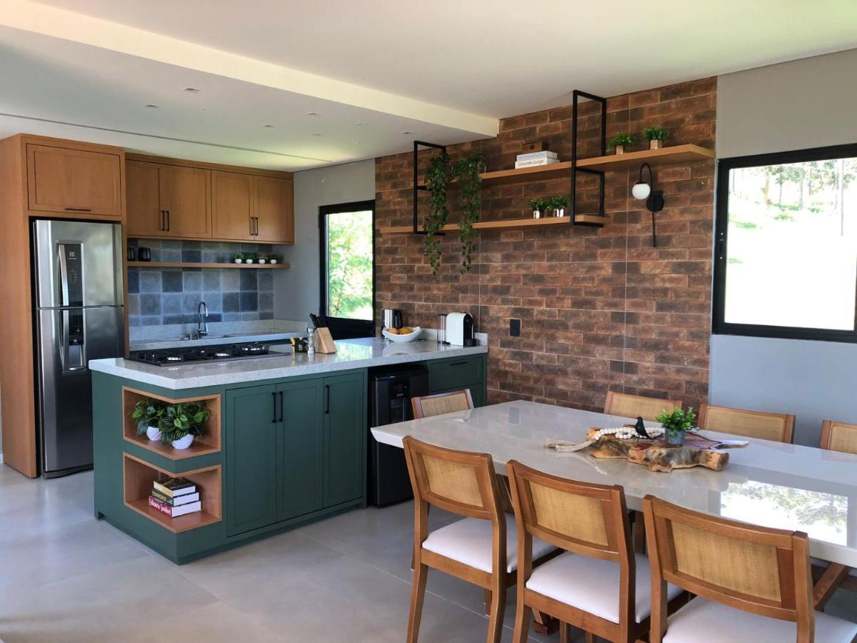 Casa Por Do Sol Com Banheira De Hidromassagem Villa Urubici Eksteriør billede